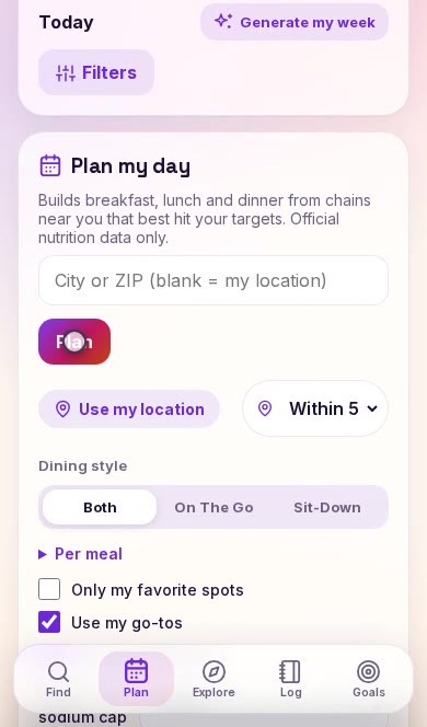 Plan my day